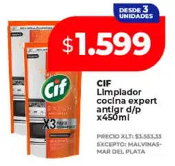 Supermayorista Vital Cif limpiador cocina expert antigr d/p oferta