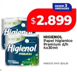 Supermayorista Vital Higienol papel higienico premium d/h oferta
