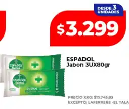 Supermayorista Vital Espadol jabon oferta