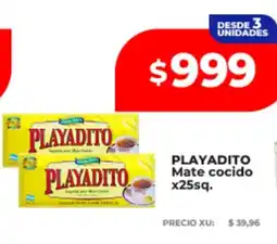Supermayorista Vital Playadito mate cocido oferta