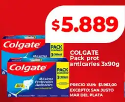 Supermayorista Vital Colgate pack prot anticaries oferta