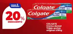 Supermayorista Vital Colgate crema dental triple accion original oferta