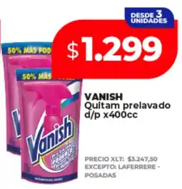 Supermayorista Vital Vanish quitam prelavado oferta