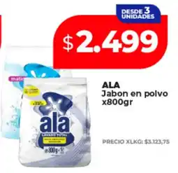Supermayorista Vital Ala jabon en polvo oferta