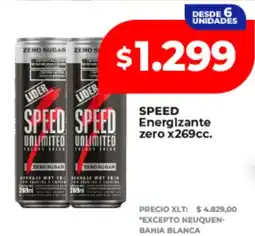 Supermayorista Vital Lider speed energizante zero oferta