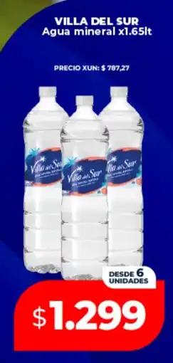 Supermayorista Vital Villa del sur agua mineral oferta