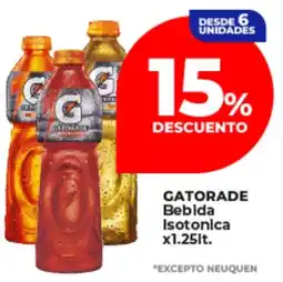 Supermayorista Vital Gatorade bebida isotonica oferta