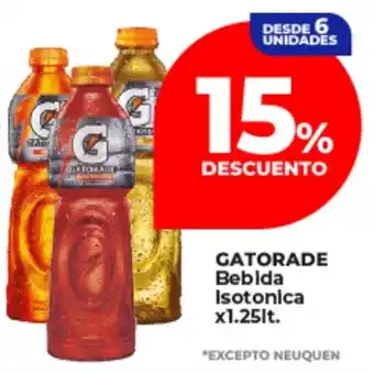 Supermayorista Vital Gatorade bebida isotonica oferta
