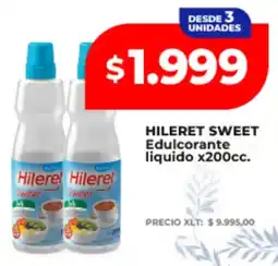 Supermayorista Vital Hileret sweet edulcorante liquido oferta