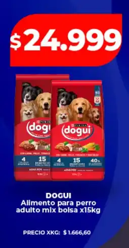 Supermayorista Vital Dogui alimento para perro adulto mix oferta