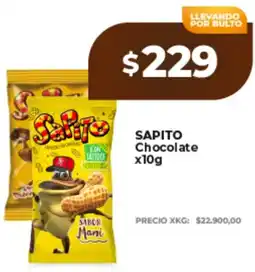Supermayorista Vital Sapito chocolate oferta
