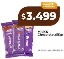 Supermayorista Vital Milka chocolate oferta