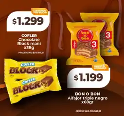 Supermayorista Vital Cofler chocolate block mani oferta