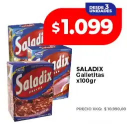 Supermayorista Vital Saladix galletitas oferta