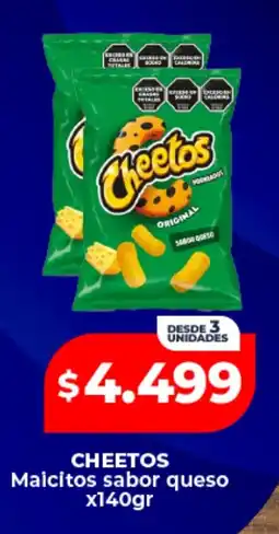 Supermayorista Vital Cheetos maicitos sabor queso oferta