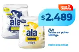 Supermayorista Vital Ala jabón en polvo oferta