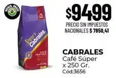 Diarco Cabrales - café súper oferta