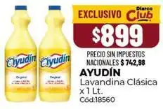 Diarco Lavandina clásica x 1 lt. cód:18560 oferta