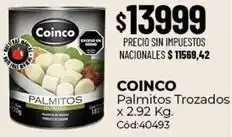 Diarco Coinco - palmitos trozados oferta