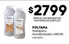 Diarco Polyana - shampoo y acondicionador oferta