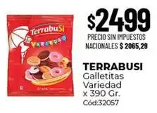 Diarco Terrabusi - galletitas variedad cód:32057 oferta