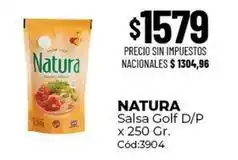 Diarco Natura - salsa golf d/p x 250 gr. cód:3904 oferta