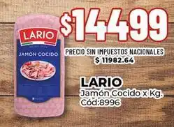 Diarco Lario - jamón cocido x kg. cód:8996 oferta