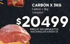 Diarco Carbón x 3kg cód:82025 oferta