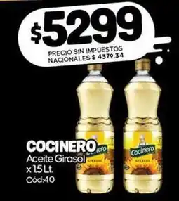 Diarco Cocinero - aceite girasol oferta