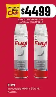 Diarco Fuyi - insecticida mmm x 360 ml. cod 7790 oferta