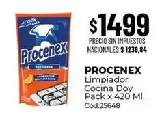 Diarco Procenex - limpiador cocina doy pack oferta