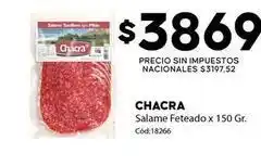 Diarco Salame feteado x 150 gr. cód:18266 oferta