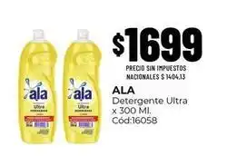 Diarco Ala - detergente ultra x 300 ml. cód:16058 oferta