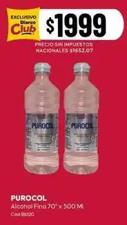 Diarco Purocol - alcohol fino 70 oferta