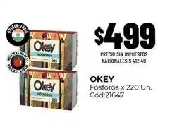 Diarco Okey - fósforos x 220 un. cód:21647 oferta