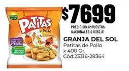 Diarco Granja del sol - patitas de pollo x 400 gr. cód:23316-28364 oferta