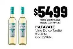 Diarco Cafayate - vino dulce tardio x 750 ml. c uevo:22766 oferta