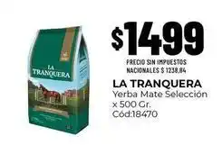 Diarco La tranquera - yerba mate selecci uevo x 500 gr. c uevo d:18470 oferta