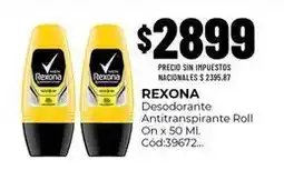 Diarco Rexona - desodorante antitranspirante roll on oferta