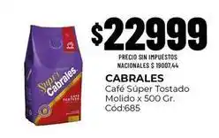 Diarco Cabrales - café súper tostado molido cód:685 oferta