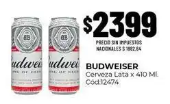 Diarco Budweiser - cerveza lata x 410 ml. cód:12474 oferta