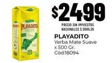 Diarco Playadito - yerba mate suave x 500 gr. cód:18094 oferta