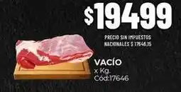 Diarco Vacío x kg. cód:17646 oferta