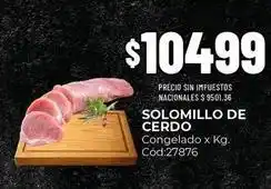 Diarco Solomillo de cerdo cód:27876 oferta