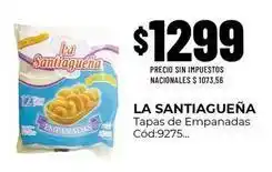 Diarco La santiagueña - tapas de empanadas cód:9275 oferta