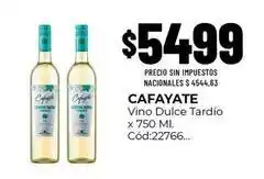 Diarco Cafayate - vino dulce tardío x 750 ml. cód:22766 oferta