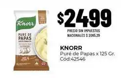 Diarco Knorr - puré de papas cód:42546 oferta