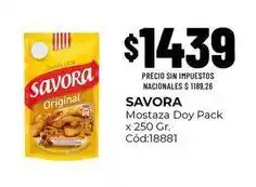 Diarco Savora - mostaza doy pack oferta