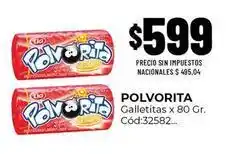 Diarco Polvorita - galletitas x 80 gr. cód:32582 oferta