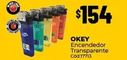 Diarco Okey - encendedor transparente cód:17713 oferta